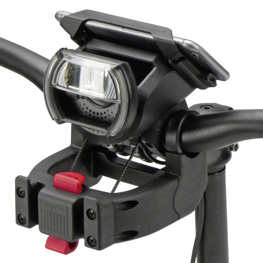 Distance Set E 90°, Allows installing the Handlebar Adapter E below the handlebar