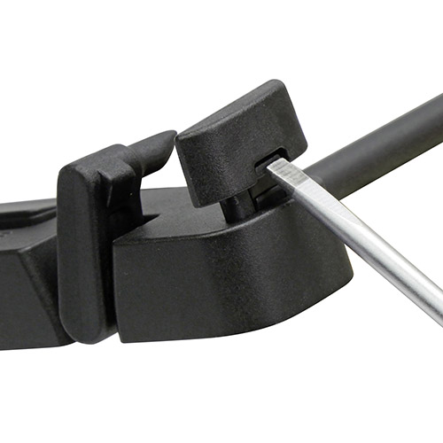 Racktime Vario Adapter, passend für alle Racktime Gepäckträger, Breite einstellbar