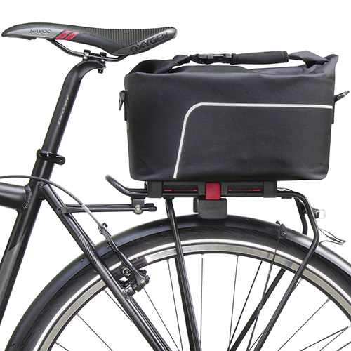 UniKlip, Schnellbefestigung für beliebige Gepäckträger Ø 8-16mm, Breite 9-16cm