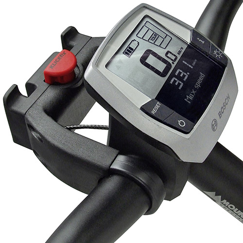 Lenker Adapter E, zusätzlich zum (Bosch) e-Bike Display montierbar Ø 22-26mm, Ø 31,8mm