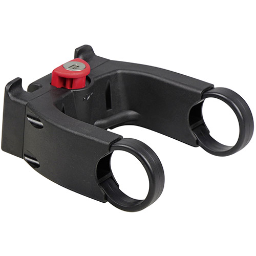 Lenker Adapter E mit Schloss, zusätzlich zum (Bosch) e-Bike Display montierbar Ø 22-26mm, Ø 31,8mm