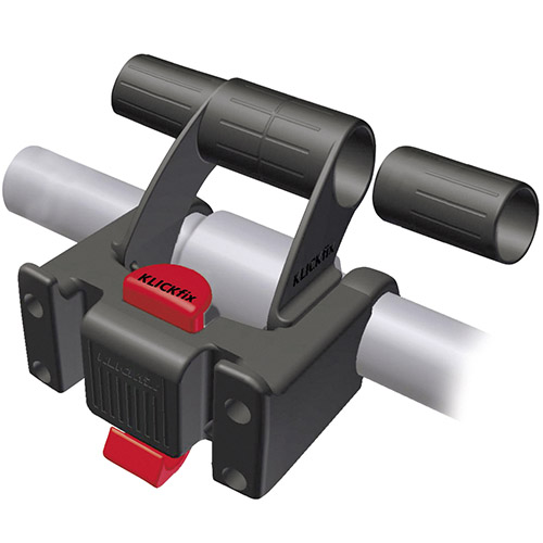 MultiClip Plus, mehr Platz am Lenker, kombinierbar mit Lenkeradapter