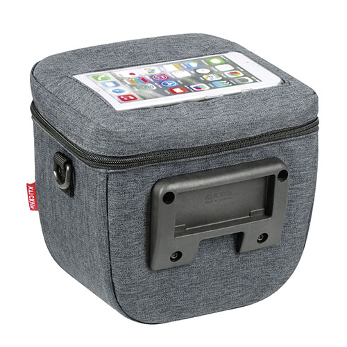 Aventour Compact City, kleine Lenkertasche mit integriertem Smartphonefach