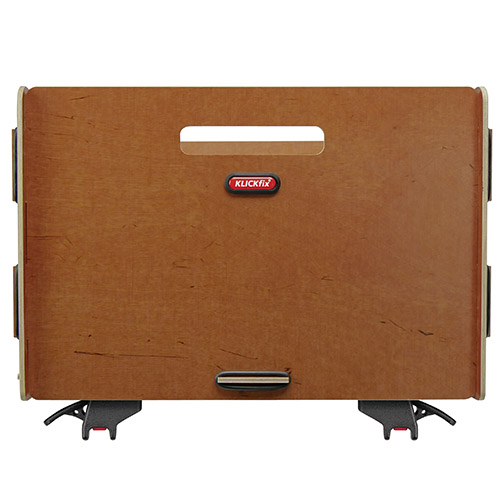 Radkiste Cargo, panier en bouleau, pour porte-bagages avant 9-40cm de large et Ø 10-16mm