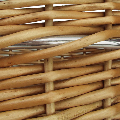 Panier en Osier Mini, panier pour cintre, osier naturel