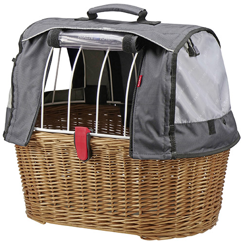 Panier Doggy Plus, panier chien avec capuche – pour porte-bagages Racktime