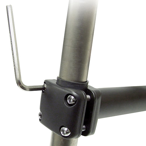 Freerack Plus, freitragender Gepäckträger mit seitlichen Abstützung